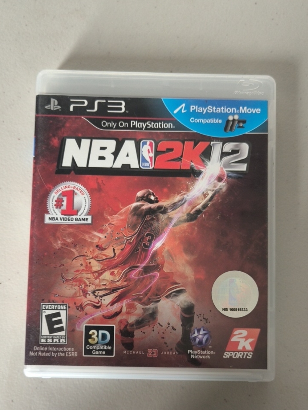 Sony NBA 2K12 (PS3) - Red/Black